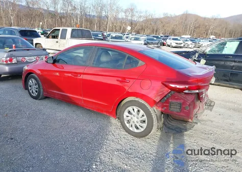 2017 Hyundai Elantra Se z USA, uszkodzony, nr VIN KMHD74LF9HU128077